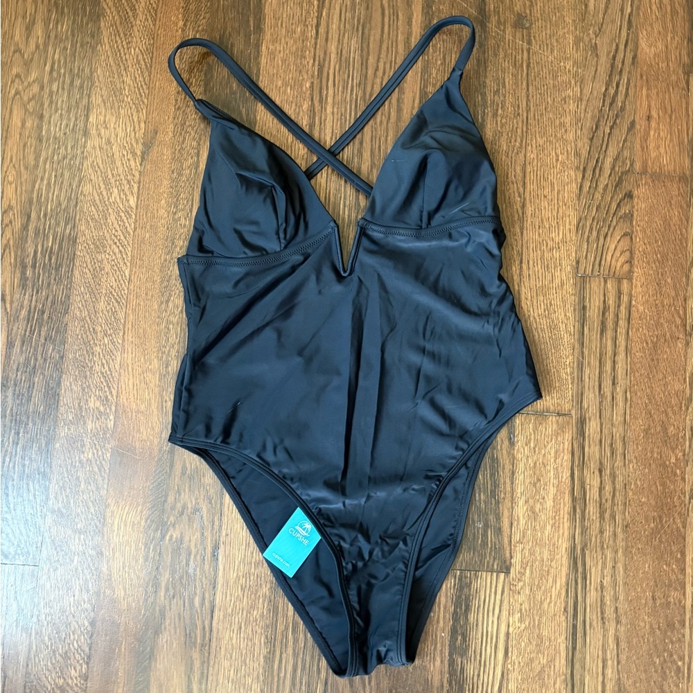 NWT cupshe black swimsuit